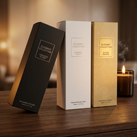 Boîte diffuseur rectangulaire en carton rigide, multicolores, personnalisable, pour emballage de parfums d'intérieur
