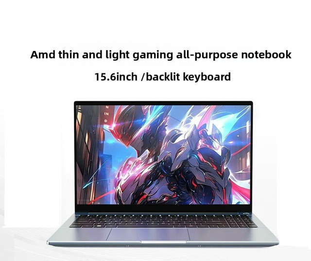 R3 15.6INCH Quad Core AMD Gaming Laptop with DDR4 RAM SSD English Keyboard US/UK Plug Compatibility Custom New