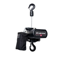 Treuil de scène électrique 199 kg G100 à chaîne en alliage d'aluminium, nouveau modèle D8 Plus, pour hôtels et divertissements, treuil motorisé pour treillis