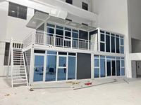 Maison conteneur préfabriquée ignifuge et respirante à double étage de 20 pieds, en panneaux sandwich d'acier, pour hôtel, salle de sport, Asie du Sud-Est