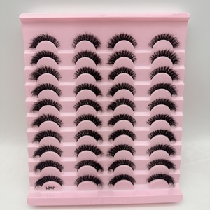 20 paires de faux <span class=keywords><strong>cils</strong></span> en vison synthétique moelleux en gros, <span class=keywords><strong>cils</strong></span> en vison pleine bande 20-en-1 - Product Image 3