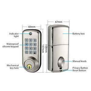 ล็อคความปลอดภัยอัจฉริยะไบโอเมตริกซ์กันน้ำ-KL110 - Product Image 3