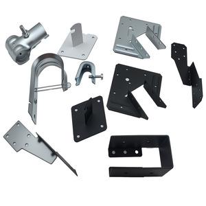 Triangle Bracket Stamping Laser Cutting High Quality Carbon Steel Baking <b>Paint</b> Load Bearing Support <b>Frame</b> - Product Image 1