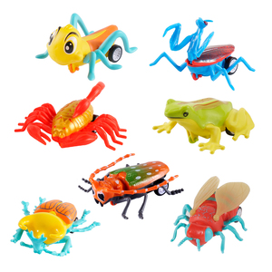Regalo promocional Niños Comida Juguete Snack Bag Pack Barato Lindo Hormiga Rana <span class=keywords><strong>Mantis</strong></span> Tire hacia atrás Insecto de juguete - Product Image 1