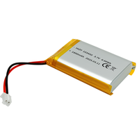 Vente en gros 103450 1800mah Rechargeable 3.7v Poche LIPO Batterie Lithium Polymère Ion Cellules de batterie