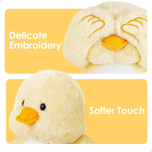 Muñecas encantadoras personalizadas <span class=keywords><strong>para</strong></span> niños pequeños, juguetes <span class=keywords><strong>de</strong></span> pato amarillo <span class=keywords><strong>de</strong></span> peluche <span class=keywords><strong>para</strong></span> <span class=keywords><strong>dormir</strong></span>, regalos <span class=keywords><strong>de</strong></span> cesta <span class=keywords><strong>de</strong></span> Pascua, juguetes <span class=keywords><strong>de</strong></span> peluche <span class=keywords><strong>de</strong></span> pato Animal <span class=keywords><strong>de</strong></span> 12 pulgadas - Product Image 4
