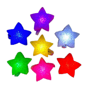 Venta al por Mayor de Accesorios LED para Niños con Forma de Estrella de Cinco Puntas, Pulsera Luminosa con Batería para Graduación, Ramadán, Diwali - Product Image 1