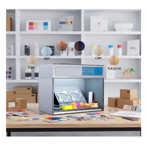 품질 관리를 위한 자동 조명 전환 기능이 있는 SKZ199 표준 조명 부스 - Product Image 1