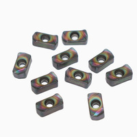 LNMU0303zer Fraise à avance rapide indexable économique EXN03R, plaquettes de coupe en carbure pour CNC LNMU