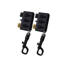 Nettoyeur de rainure de Club de Golf 3 en 1 rétractable à usages multiples pour Club de Golf, Kit de nettoyage de poche