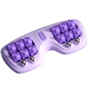 Magnetic Therapy Yoga Fitness Training Muscle Relaxation Acupressure Point Relax Plantar Foot Massager Tool Roller