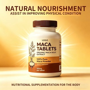 Comprimés d'extrait de racine de <span class=keywords><strong>Maca</strong></span> Pure Nature OEM ODM, soutien à la vitalité masculine, sans gluten, végétalien, améliore l'énergie physique, <span class=keywords><strong>aphrodisiaque</strong></span> masculin - Product Image 3