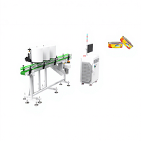 Machine d'inspection industrielle automatique par vision pour boîtes métalliques, haute précision, 0-1000 boîtes/min, protection IP55, garantie 1 an