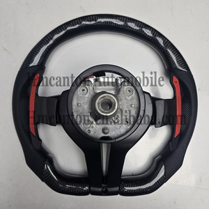 Nuevo Producto, Volante Deportivo de Fibra de Carbono con Luces LED para BMW Serie 3, Serie 5, F10, F20, F30, F90, F01, F02 - Product Image 6