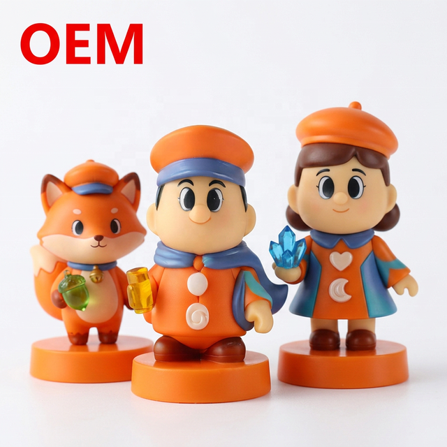 OEM Deep Custom 12cm ABS PVC Finished Mini Action Figure Model Toy Q Version Desktop Decoration for Teen Collectors Blind Box