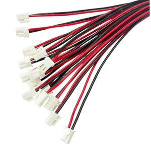 Özelleştirilmiş 2-Pin elektronik kablo demeti XH1.25/PH2.0/XH2.54 terminali kırmızı siyah düz kablo elektronik kablo tel işleme - Product Image 6