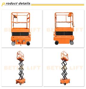 मिनी प्रकार मोटर चालित हाइड्रोलिक प्लेटफॉर्म लिफ्ट कैंची लिफ्ट टेबल कैंची लिफ्ट - Product Image 4