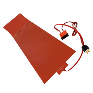 350x2100mm 240W 2000W Flexible Silicone Rubber <b>Heater</b> Resistors for Ski Press with Temperature Controller and USA <b>Plug</b> - Product Image 3