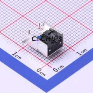 TS-1034-A2B3-D2 Tactile Switch SMD Switch Single Pole Single Throw Round Button 2.5N Horizontal Mount - Product Image 2