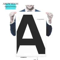 Affiches promotionnelles personnalisées ANDYTECH - Impression numérique de haute qualité, commandes en gros, logo/design graphique personnalisable