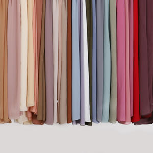 Sharut Hot 86 Colors卸売カスタムHijabスカーフ女性無地ソフトロングショールジョーゼットヘッドスカーフシフォンHijabスカーフ - Product Image 6