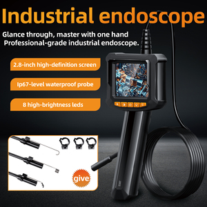 Caméra <span class=keywords><strong>endoscopique</strong></span> industrielle GVDA OEM DIY, 4,3 pouces HD, objectif unique 8,5 mm, boroscope étanche IP67, inspection de canalisations et de voitures, LED - Product Image 2
