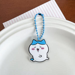 Llavero de Chiikawa Uzachiqiyikawa Kawa con Ocho Cuentas Pequeñas, Colgante de Dibujos Animados, Anillo para Llaves - Product Image 5