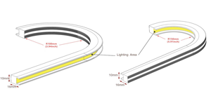 ไฟนีออน LED แบบยืดหยุ่น 24V แถบซิลิโคนสำหรับตู้เสื้อผ้า ตู้เก็บของ และไฟใต้ตู้ - Product Image 5