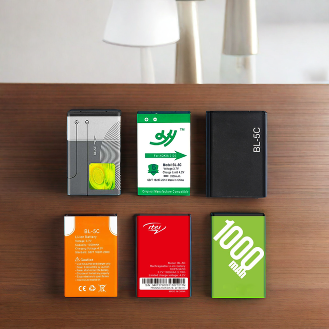 Phone Battery Bl-5c 3.7v 1020mah for Itel Phone Battery Itel 2160 Wireless Mobile Phone