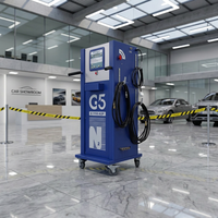 Système de conversion métallique pour gonfleur de pneus numérique automatique G5 Tyreshop pour le gonflage simultané de 2 à 4 pneus