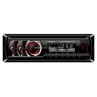 Reproductor de Audio para Auto con Panel Desmontable, Pantalla LCD de 7 Colores, Bluetooth, USB, Radio, Conector ISO, 4RCA, Control por Aplicación Móvil, Un Modelo