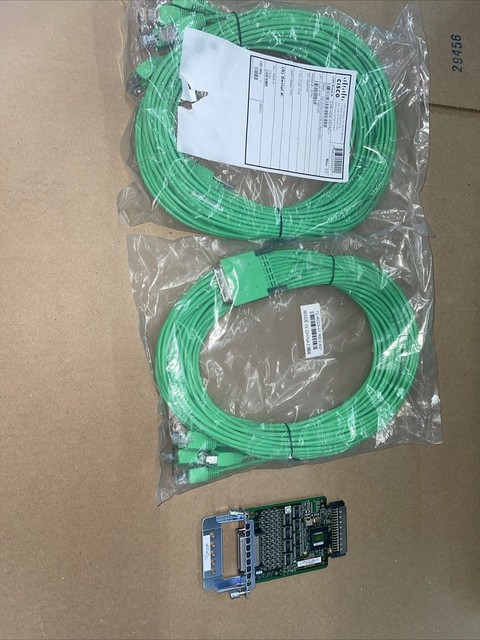 16-port Async Wan Interface Card Hwic16a Module with Cab-hd8-async Cables Brand New in Stock One-year Warranty