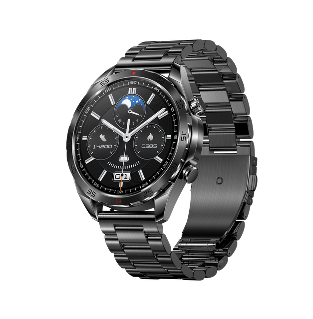 NX16 ECG Smart Watch for Men Sport Outdoors 1.508" Amoled Round Screen IP68 H Band APP Bt Call NX16 Reloj 2024 New Smartwatch