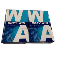 Kertas A4 COPY WIN Brand 80gsm Grade AA 100% Pulp Kayu Virgin Kecerahan Tinggi Produksi Global