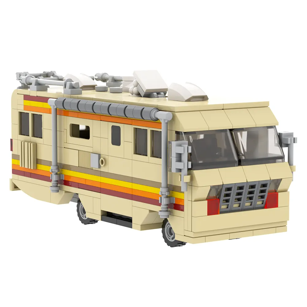 Leguoguo O Breaking Bad Walter White carro Criativo MOC MOOXI MOC1246 figura de ação brinquedos blocos modelo de construção brinquedos bonecas