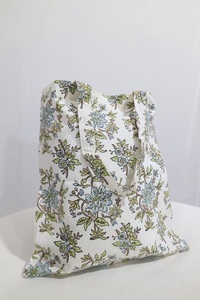 Hand Block Printed Bag With Detailed Handmade <b>Print</b> Work Unique Visual Appeal Functional Carry Solution For Urban & Traditional - Product Image 5