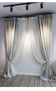 <span class=keywords><strong>Tende</strong></span> Oscuranti in Jacquard con Motivo Vintage, 90% Poliestere, Isolanti, per Soggiorno <span class=keywords><strong>e</strong></span> Camera da Letto, Misura Personalizzabile, Vendita all'Ingrosso da Shaoxing - Product Image 2