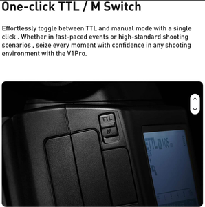 Flash pour appareil photo <span class=keywords><strong>Godox</strong></span> V1Pro professionnel, télécommande sans fil TTL, batterie au lithium - V1Pro-S/C/N/F/O Chine Non-Privé - Product Image 5