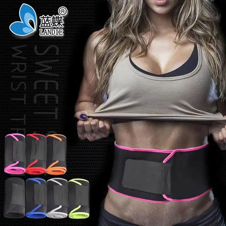 professional waist trimmer sweat belt custom