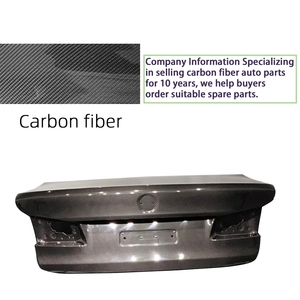 Tapa de Maletero Trasera de Fibra de Carbono para Serie 5 G30 G38 2017-2023 - Product Image 5