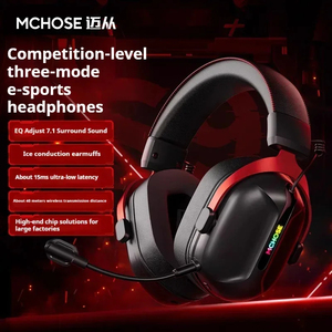 Mayorista MCHOSE S9 Auriculares Computadora de juegos de tres modos con micrófono <span class=keywords><strong>Denoise</strong></span> Wireless USB7.1 Auriculares Bluetooth Murah Auriculares - Product Image 5