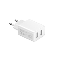 Adaptateur secteur rapide 110V-240V à double port USB avec câble de données, ensemble de chargeur de voyage pour appareils ménagers et smartphones