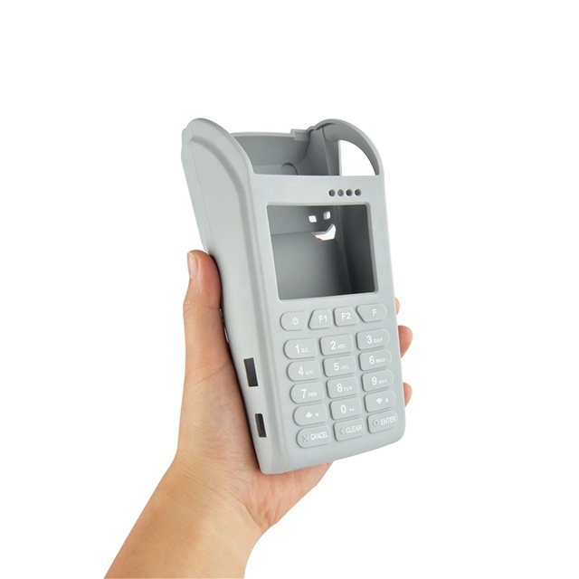 All-Round Drop-Proof Handheld POS Silicone Case for Nexgo G2 with OPP Bag Packaging