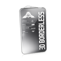 Protection d'écran en verre trempé Premium 500CC pour iPhone 18 Duo & 18 Pro Max, HD Clair, 3D Sans Bordure, Couverture Totale, En Stock