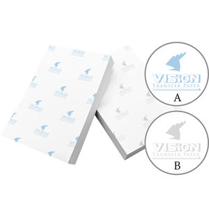 Papier transfert auto-décollant Vision Laser Dark utilisé pour les tissus 100% coton, imprimante OKI, <span class=keywords><strong>film</strong></span> A et papier B - Product Image 4