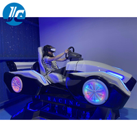 Simulateur de course automobile VR 3 DOF amusant en intérieur avec construction métallique pour les parcs d'aventure et les centres commerciaux