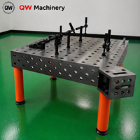 Kit complet de plateforme de soudage 3D flexible, table de soudage en fonte avec goupilles de positionnement, pinces, banc de travail de soudage industriel personnalisé