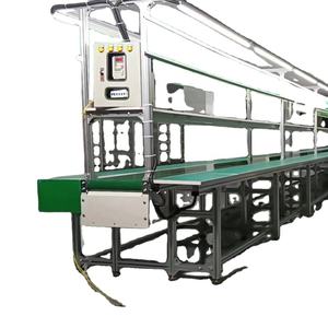 अन्य प्रसंस्करण लाइन के लिए एंटी-स्टैटिक सुविधा स्वचालित उत्पादन लाइन स्क्रू कन्वेयर के साथ असेंबली लाइन वर्कबेंच - Product Image 1