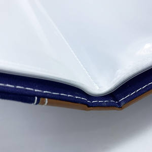 Cubierta de Menú de Lino Personalizada de Alta Calidad, Estilo Libro, para Restaurantes y Bares - Product Image 4