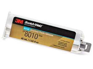 3 M Weld Structural Plastic Adhesive DP8010, <span class=keywords><strong>Bleu</strong></span>, Extrêmement Fort 45 mL (1.52 FlOz) - Product Image 4